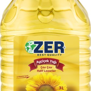 ZER PET DAMACANA AYÇİÇEK YAĞI 3 LT